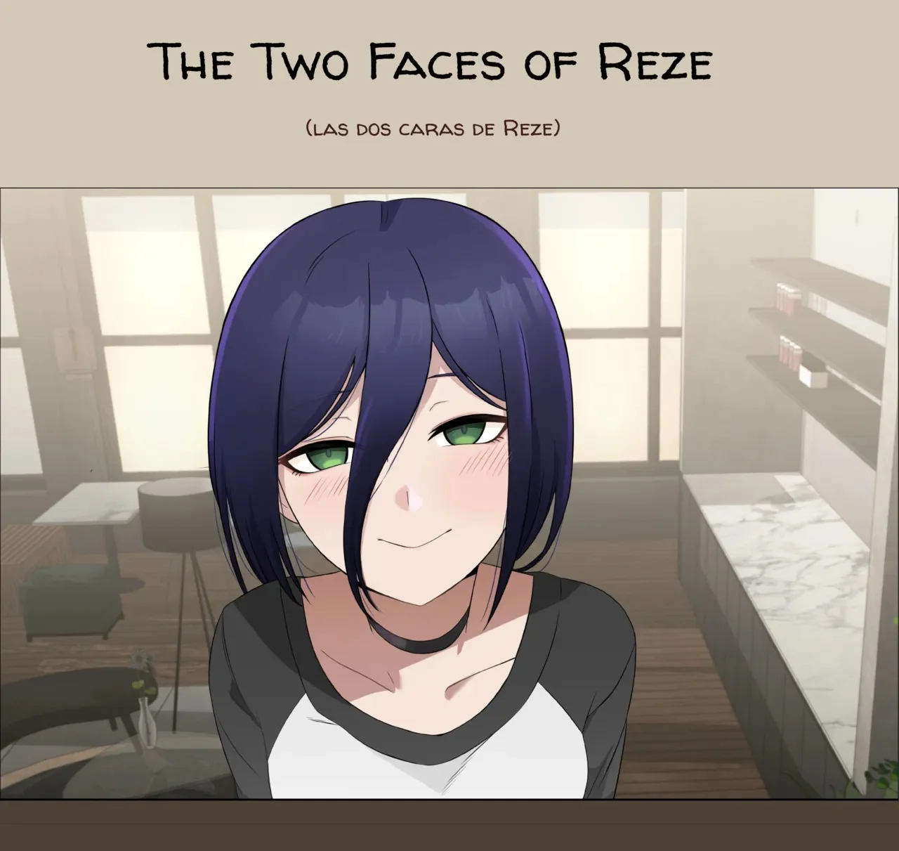 Portada del cómic The two faces of Reze, con su título destacado. - Página 10