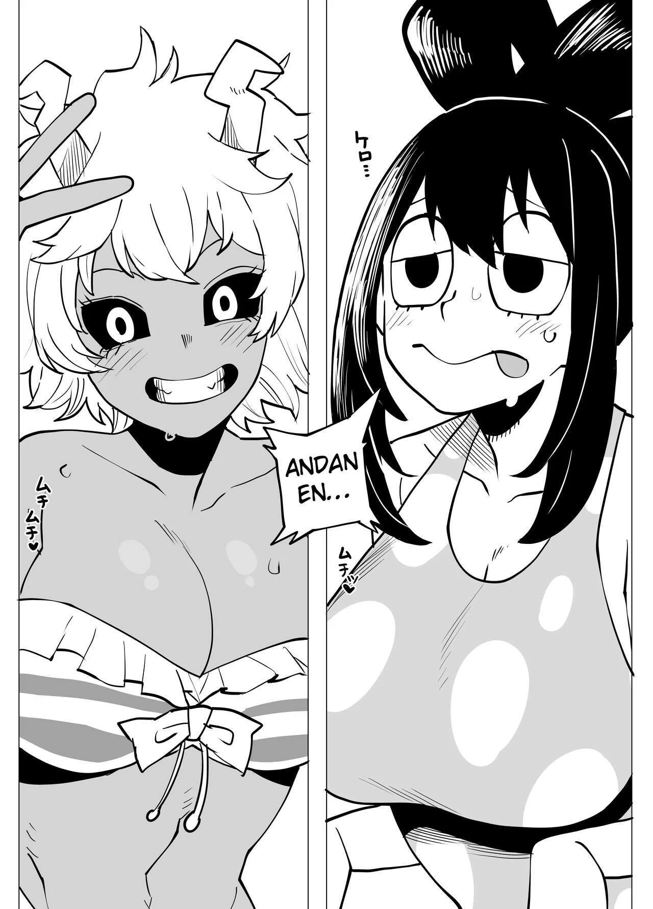 Portada del cómic Teisou Gyakuten Butsu, con Kyoka Jiro de Academia de Héroes. - Página 11