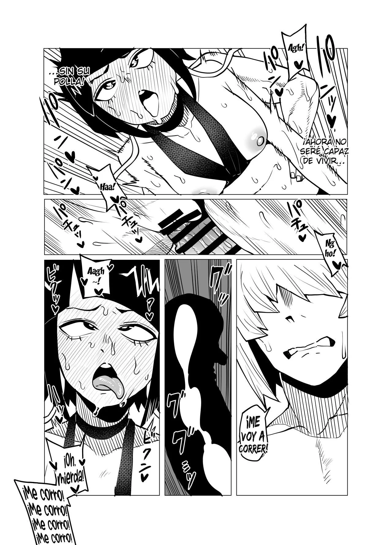 Portada del cómic Teisou Gyakuten Butsu, con Kyoka Jiro de Academia de Héroes. - Página 4