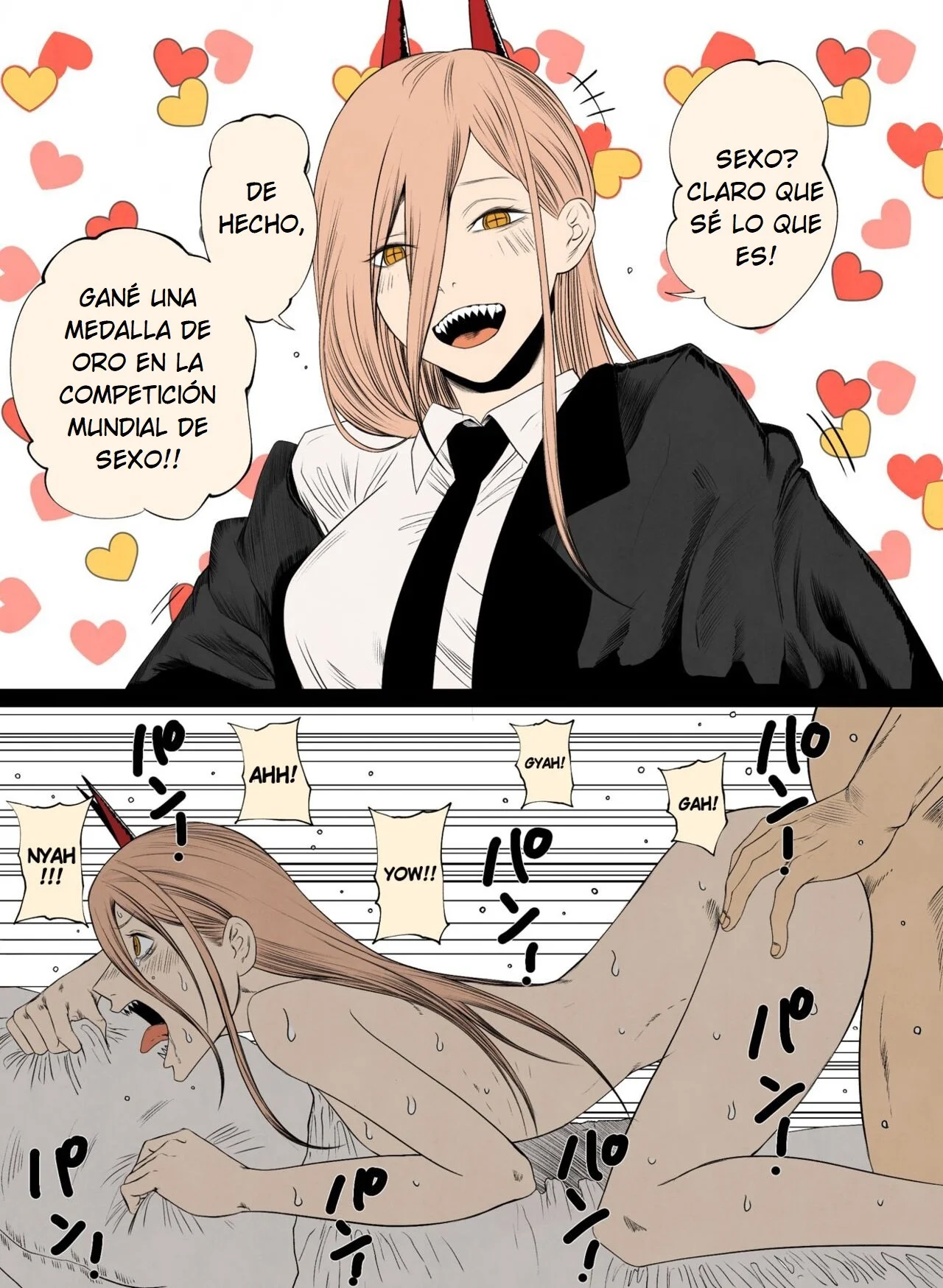 Portada del cómic Chainsaw Man Comics, ilustración principal de la obra. - Página 9