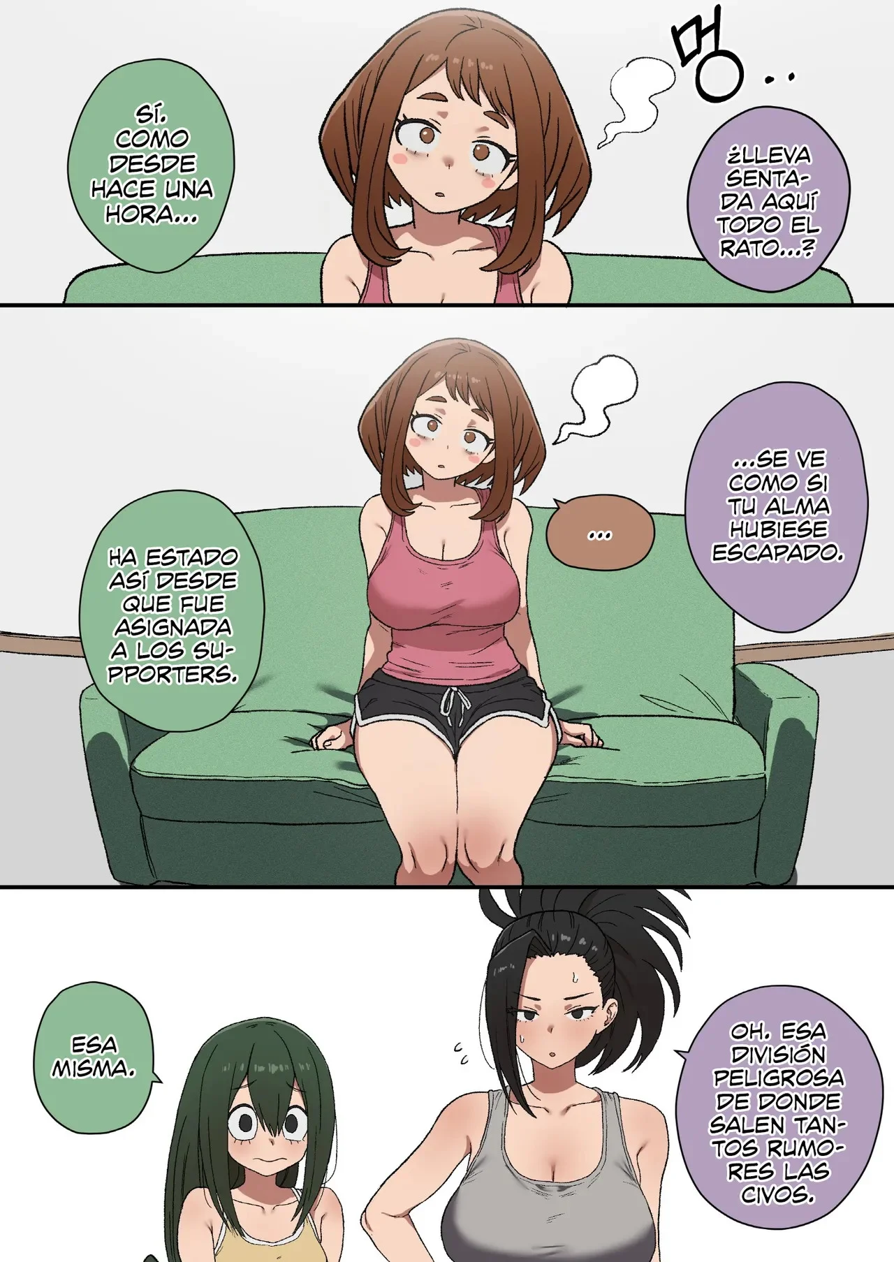 Portada del cómic My Supporters Academia, sin información adicional disponible. - Página 40