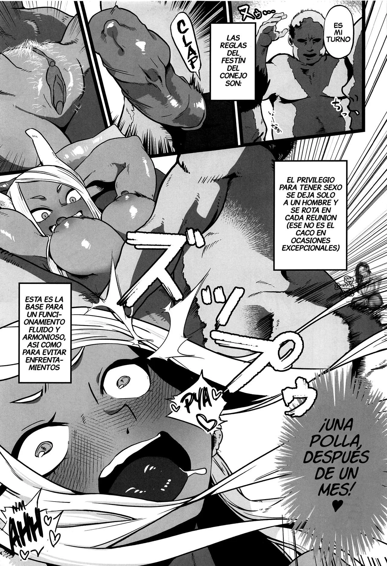 Portada del cómic Bukkake Mirko, ilustración de contenido explícito para adultos. - Página 17