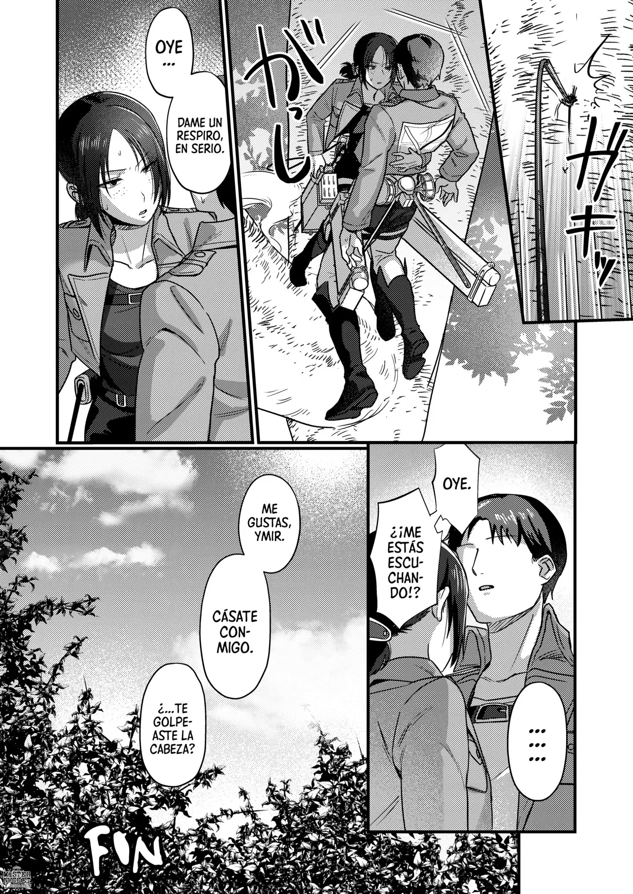 Portada del cómic Ymir Suki da Kekkon shite Kure, con título y personajes principales. - Página 3