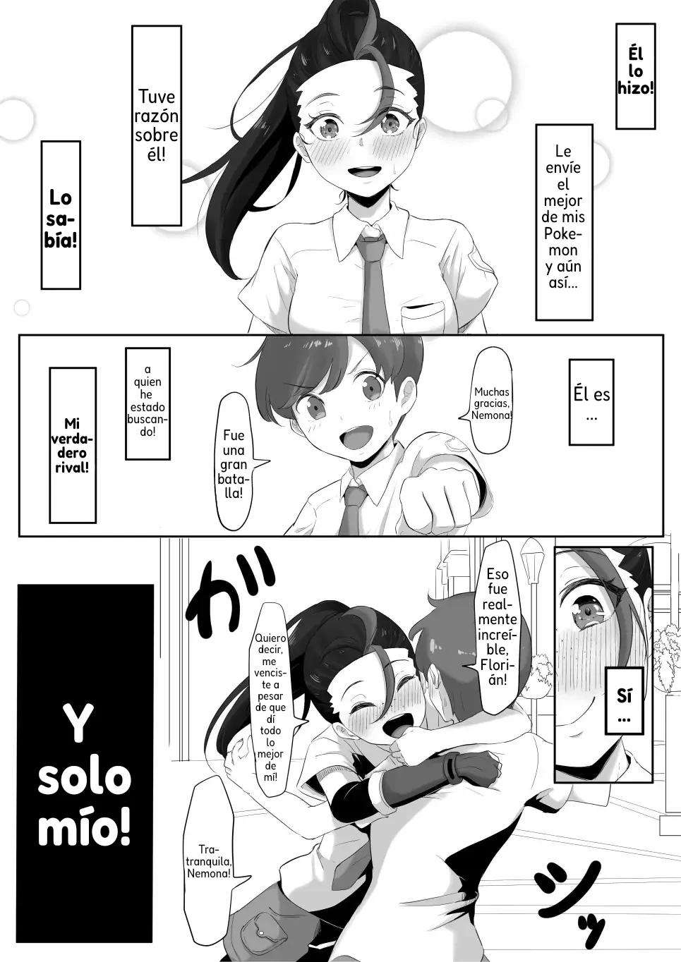 Portada del cómic Pokémon Nemo no Ero Manga, con ilustración de temática adulta. - Página 25