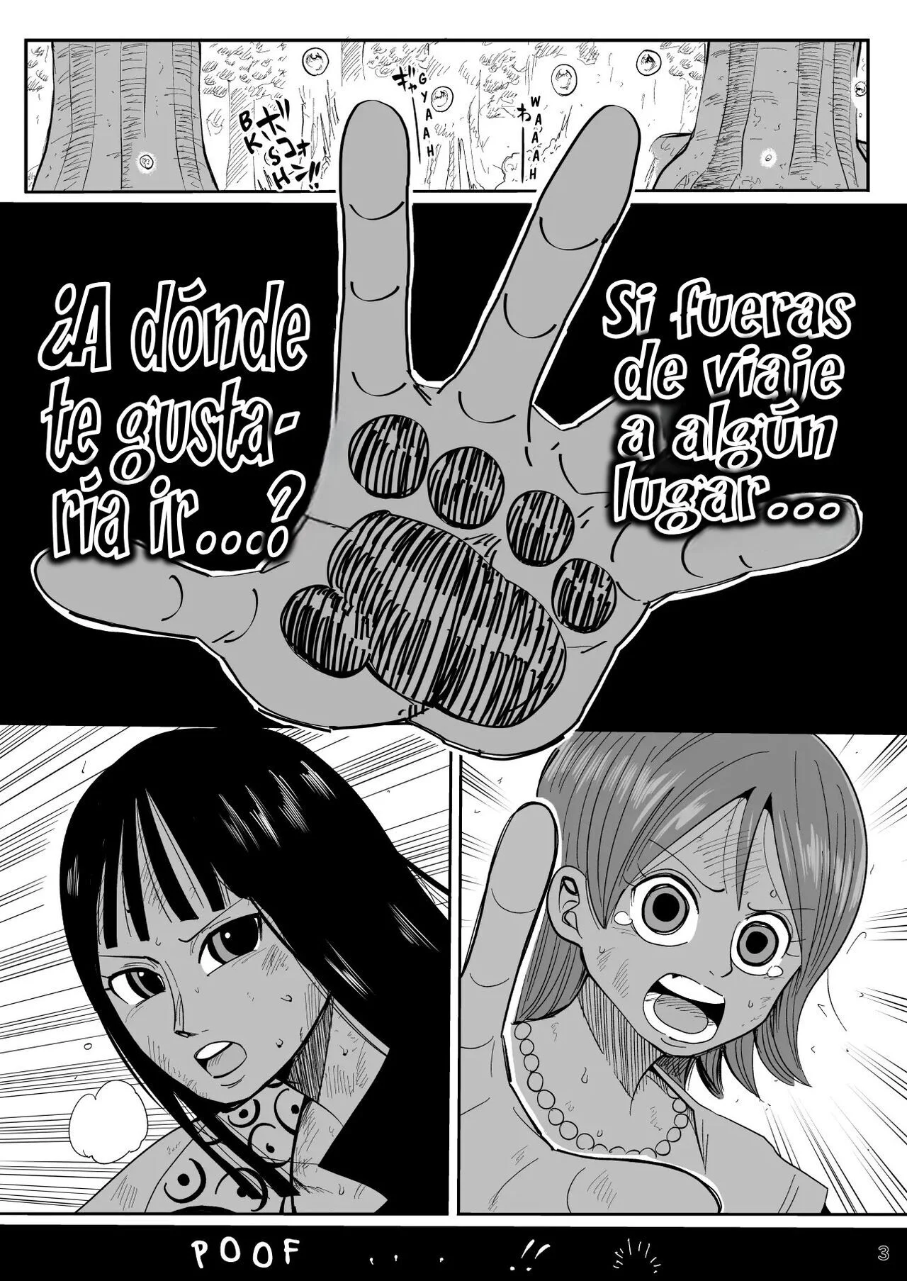 Portada del cómic 2-nen-go ni Sabaody Shotou de, sin datos adicionales de universo o personajes. - Página 43
