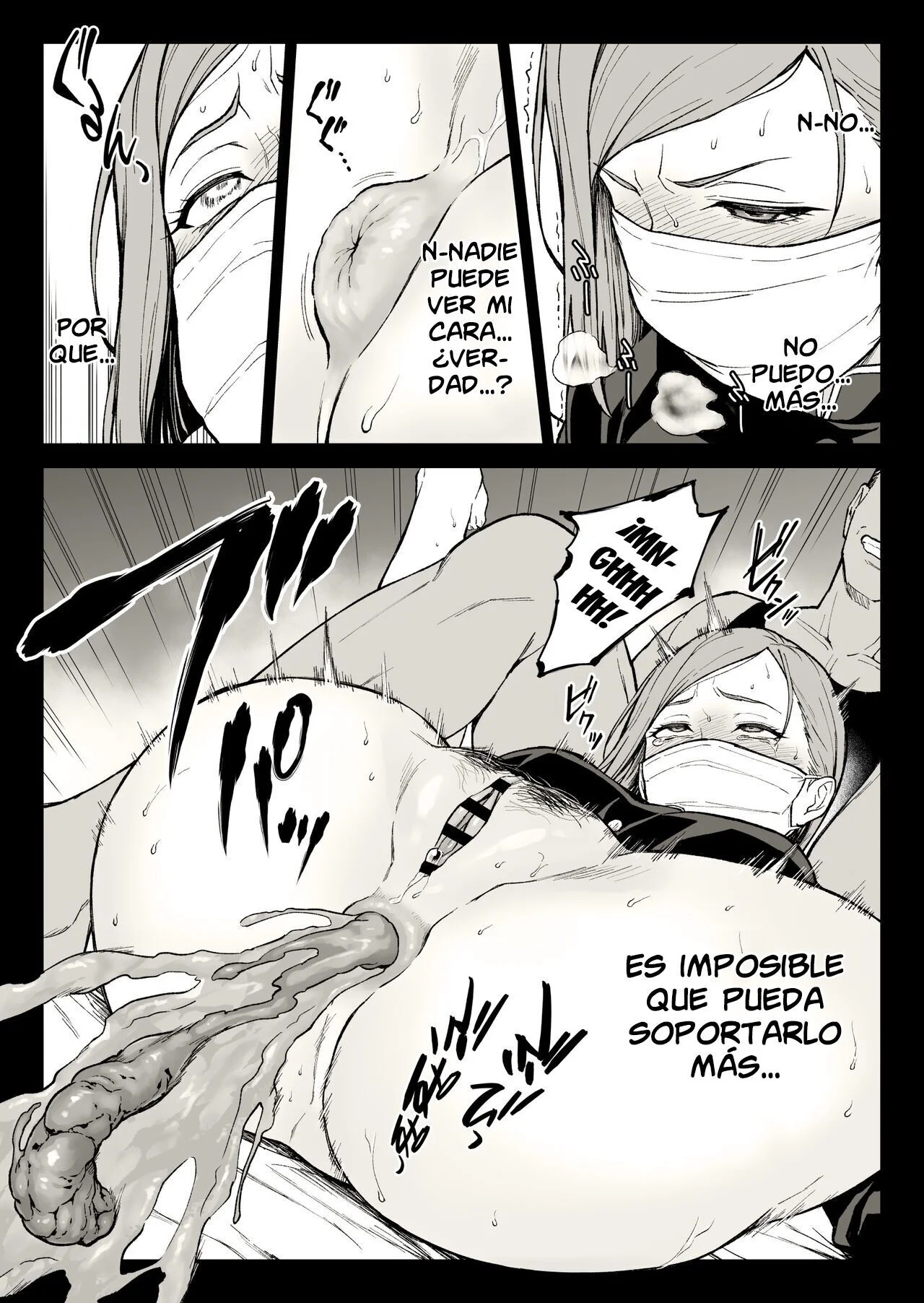 Portada del cómic Kugisaki Anal Otoshi, mostrando su título y arte principal. - Página 35