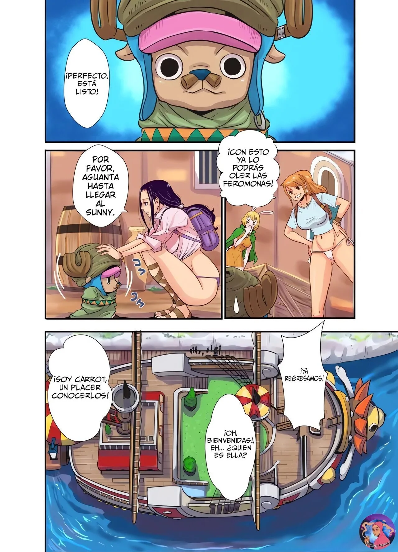 Portada del cómic CHOP STICK 3, capítulo 3, con su título y arte principal. - Página 6