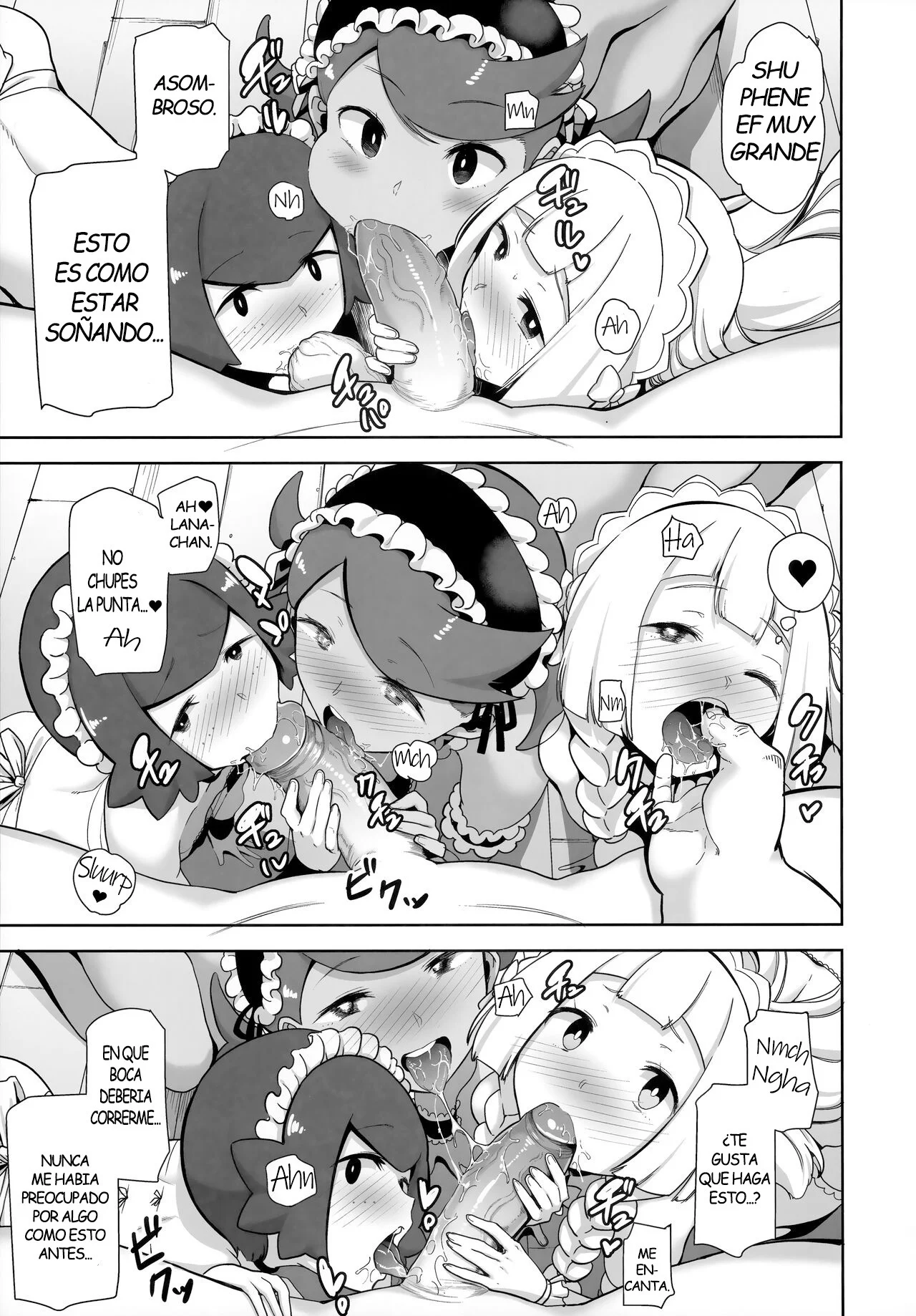 Portada del cómic Alola no Yoru no Sugata Cap. 1-6, edición recopilatoria. - Página 57