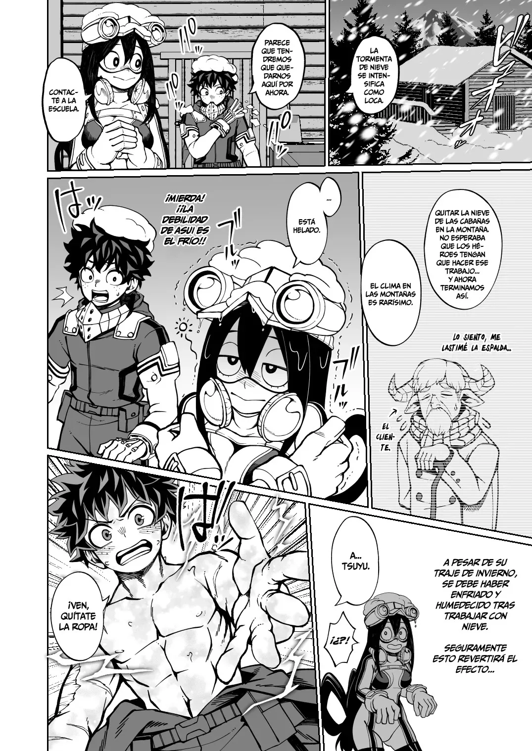 Portada del cómic Wakeau Taion | Compartiendo Calor Corporal, sin personajes ni etiquetas definidas. - Página 5