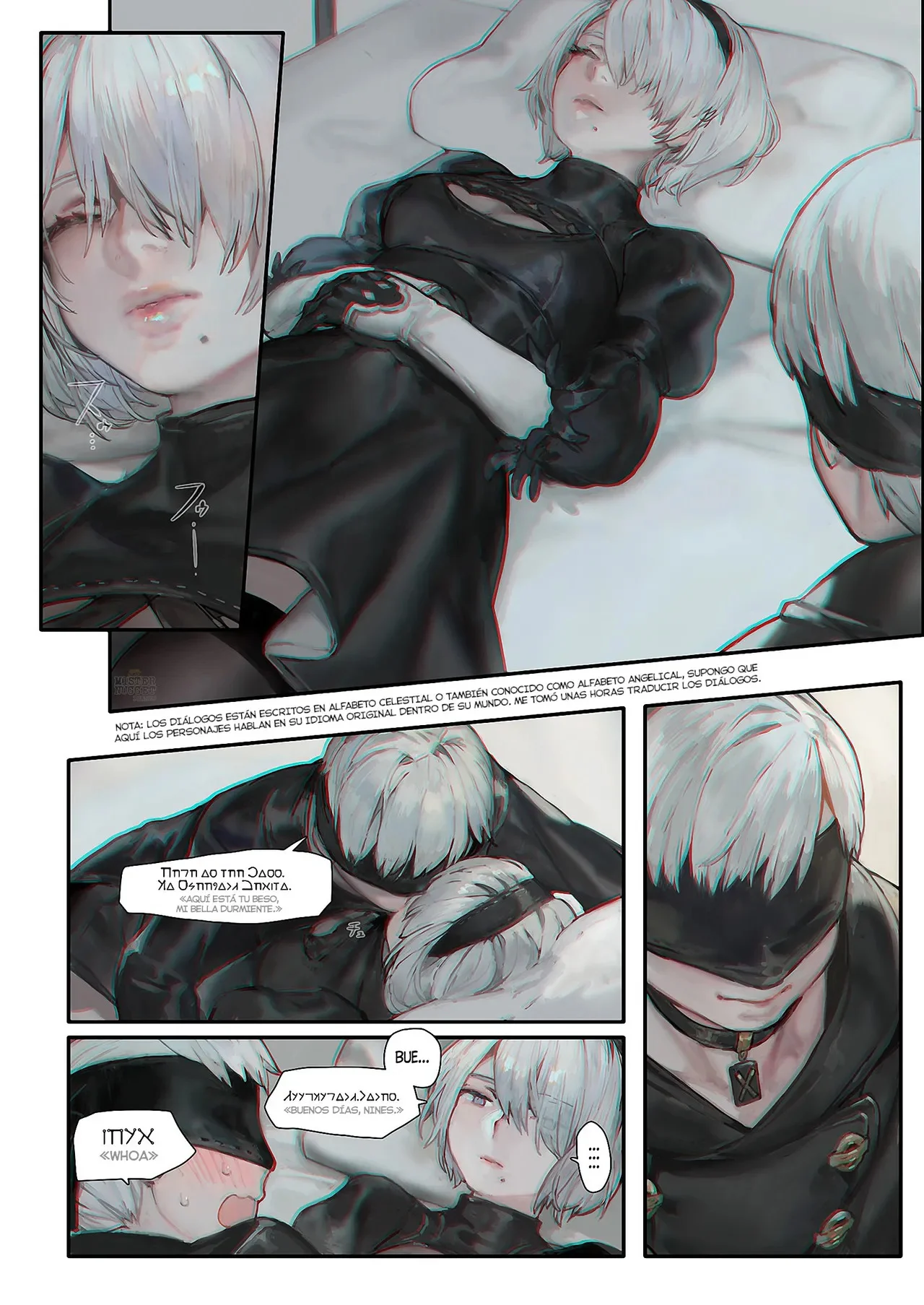 Portada del cómic r：2B9S, imagen principal de la obra. - Página 14