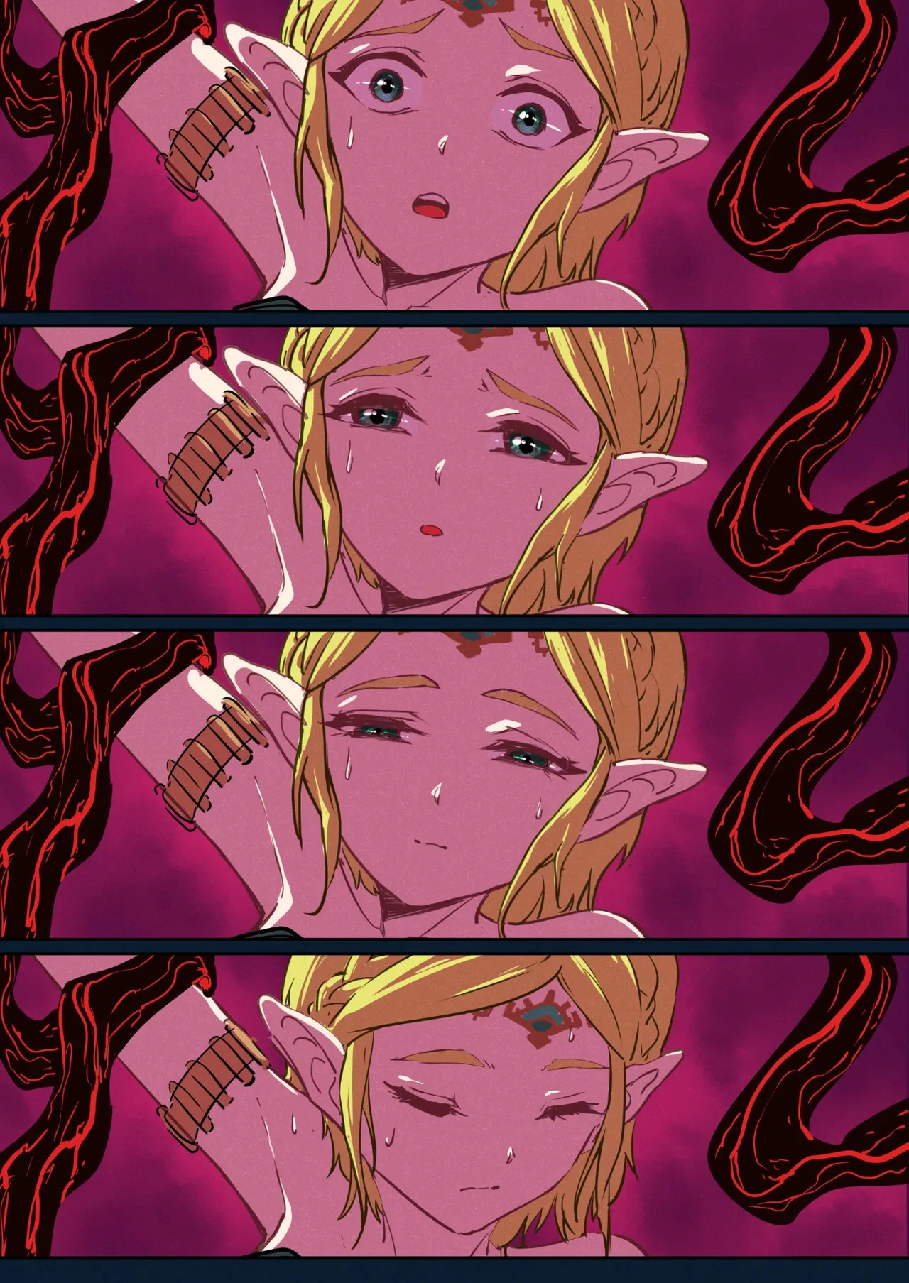 Portada del cómic The Legend of Zelda: The Kidnapping of Zelda. - Página 19