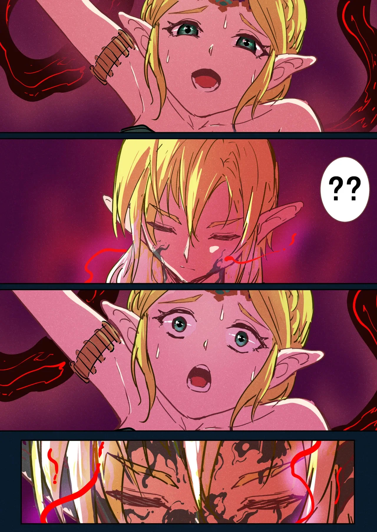 Portada del cómic The Legend of Zelda: The Kidnapping of Zelda. - Página 24