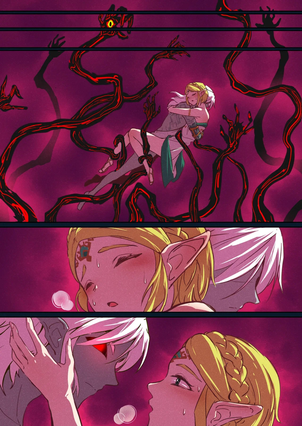 Portada del cómic The Legend of Zelda: The Kidnapping of Zelda. - Página 9