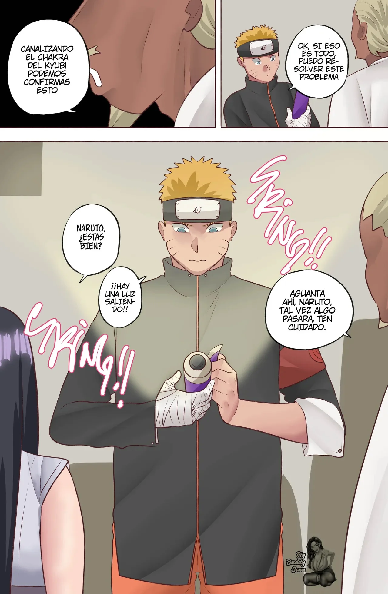 Portada del cómic Hinata Secret Jutsu 1, con la protagonista Hinata Hyuga en primer plano. - Página 21