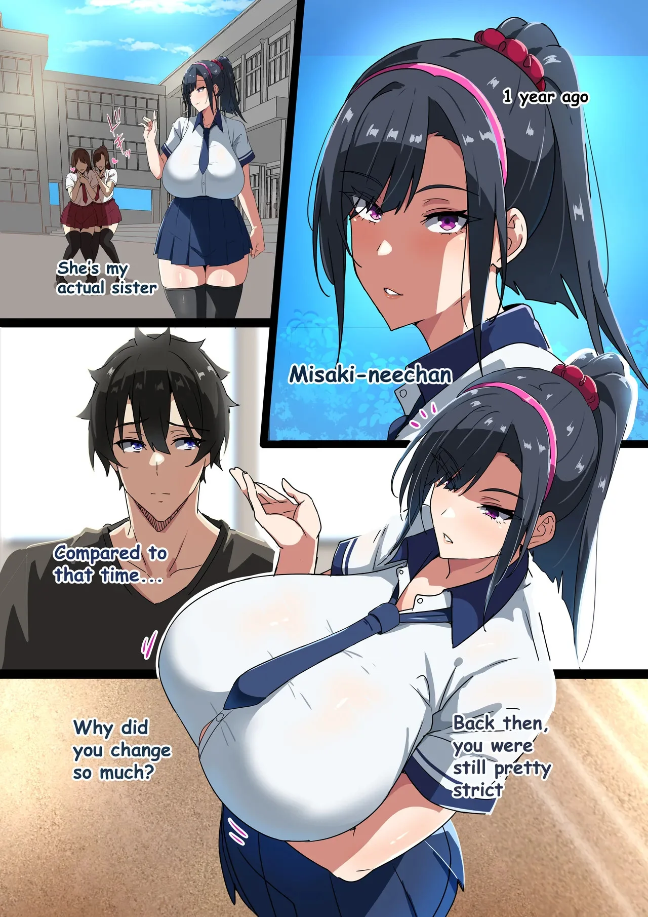 Portada del cómic My Big Breast Sister, sin información adicional disponible. - Página 39