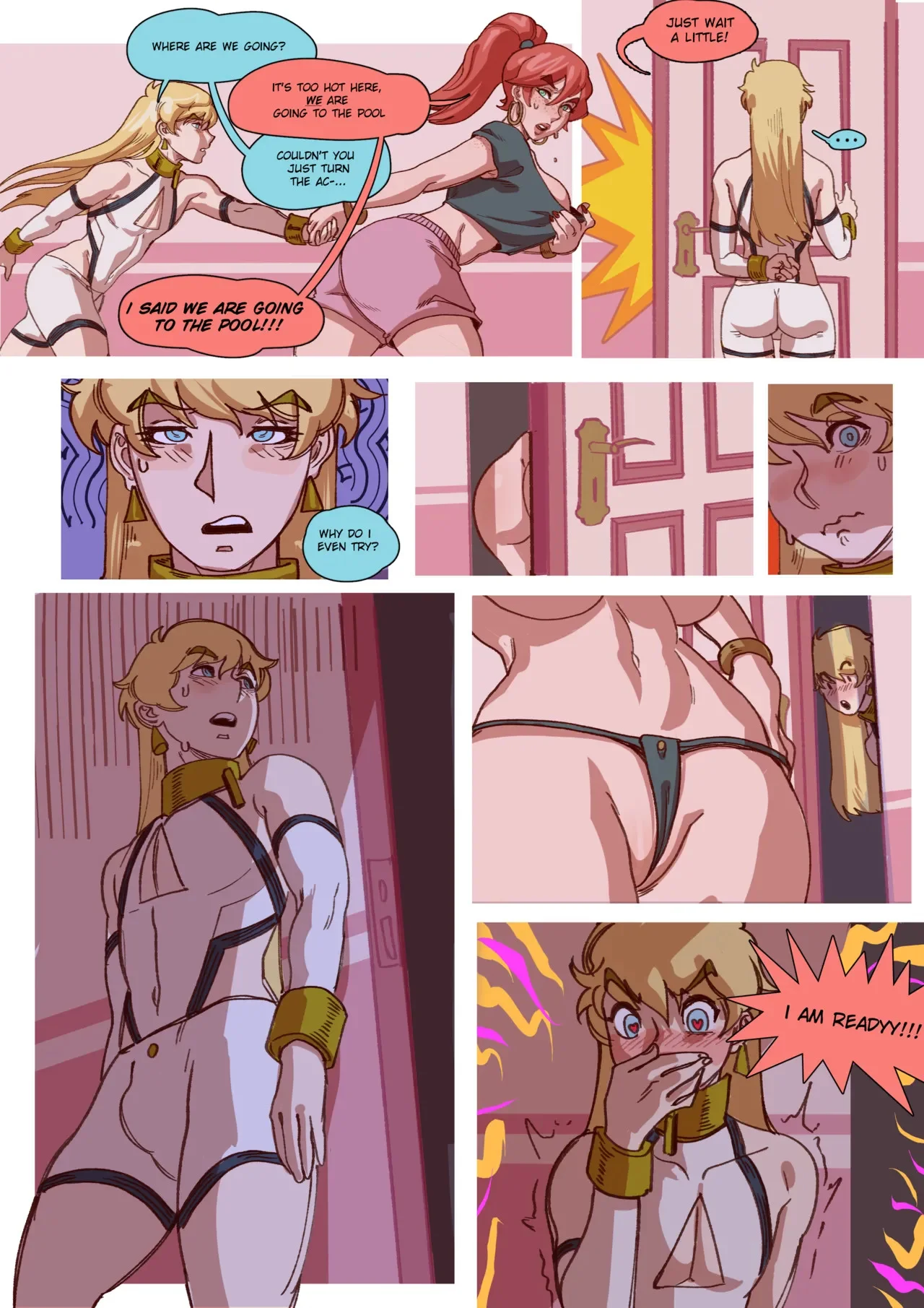 Portada del cómic Between Heaven & Hell: ch. 1 - Oil Massage. - Página 29