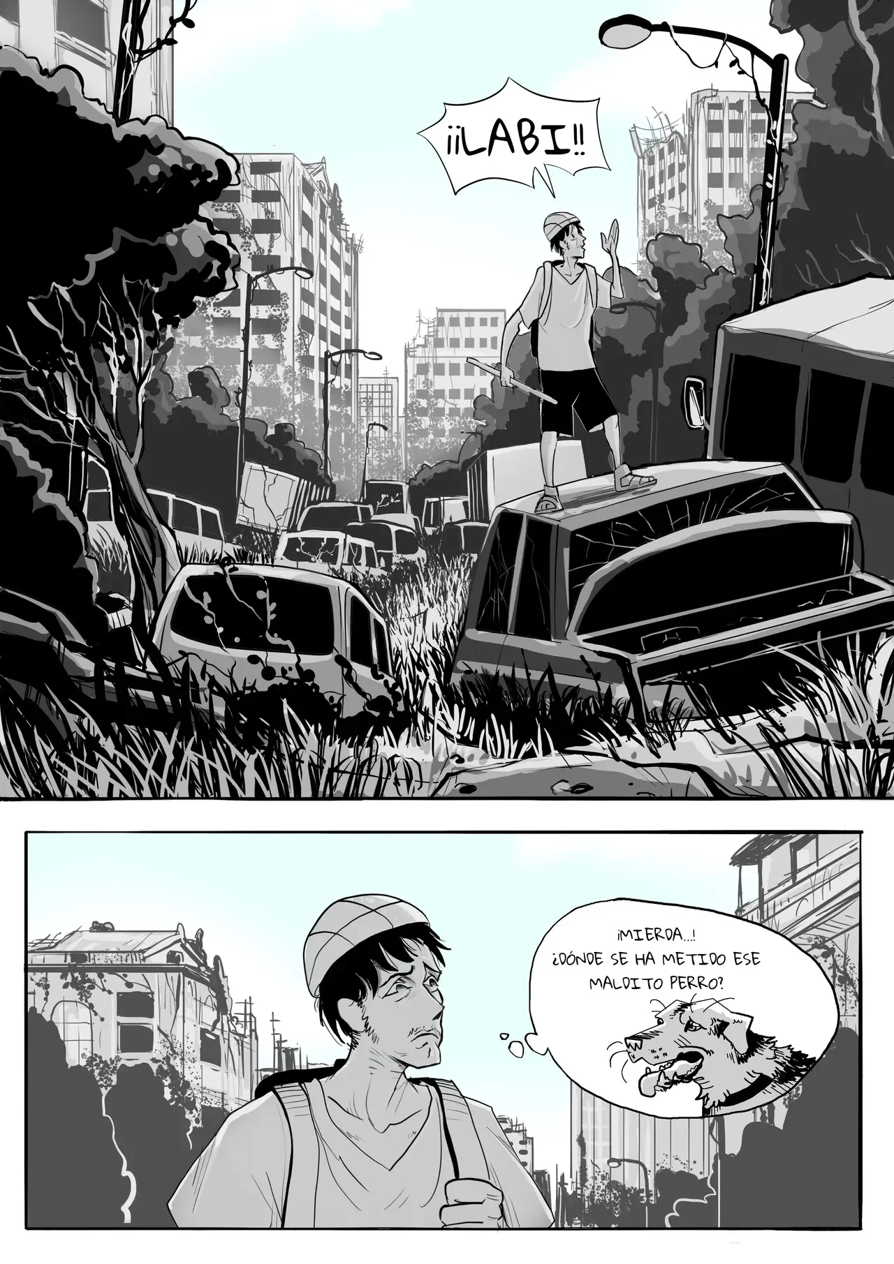 Portada del cómic Oestrus Capítulo 1: Labii, con ilustración principal y título destacado. - Página 24