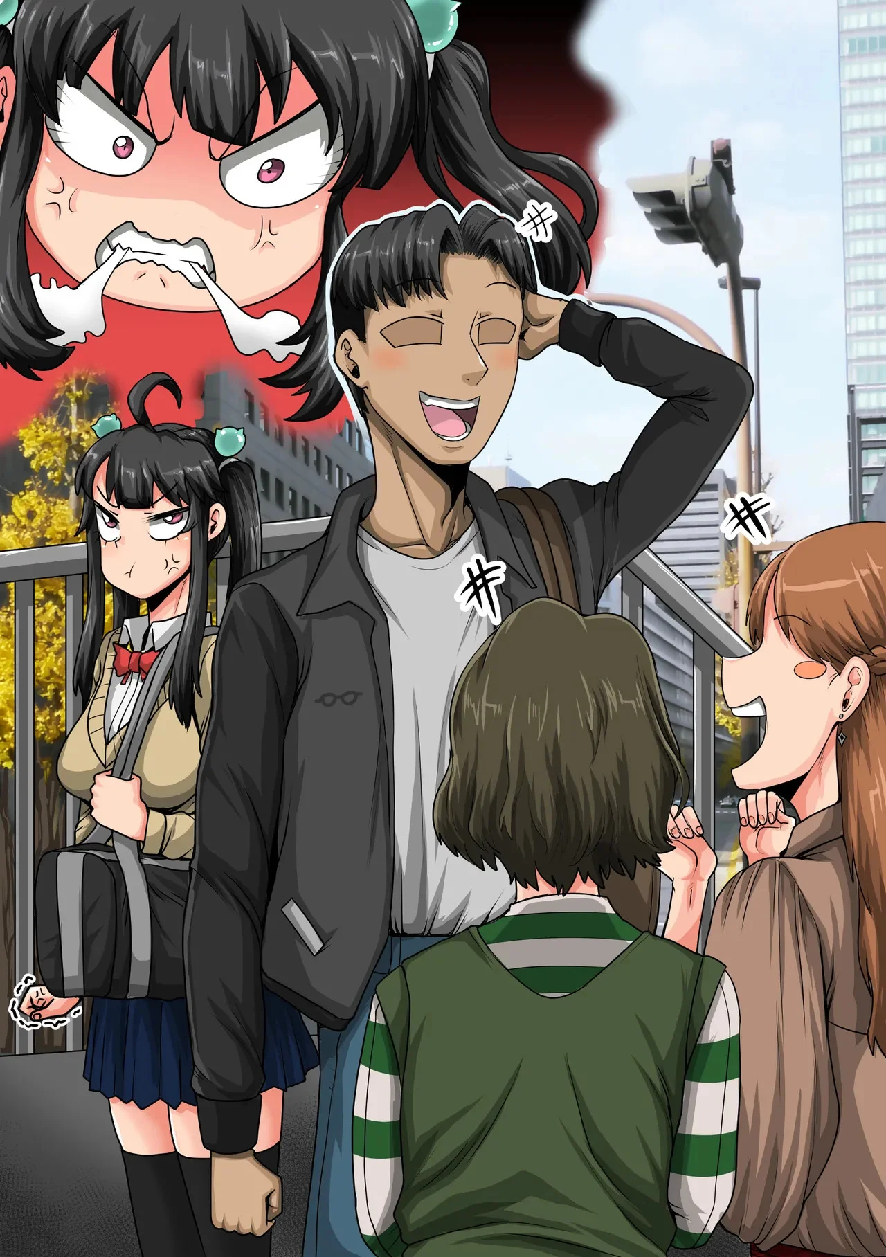 Portada del cómic Mukatsuku Imouto wa Chanto Shikaranakucha, edición recopilatoria de los capítulos 1 al 36. - Página 10