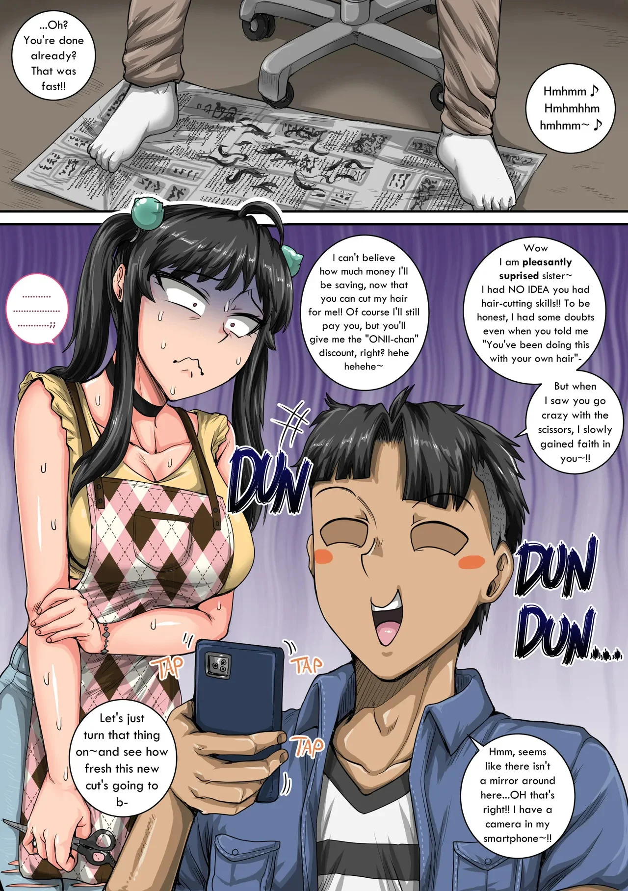 Portada del cómic Mukatsuku Imouto wa Chanto Shikaranakucha, edición recopilatoria de los capítulos 1 al 36. - Página 102