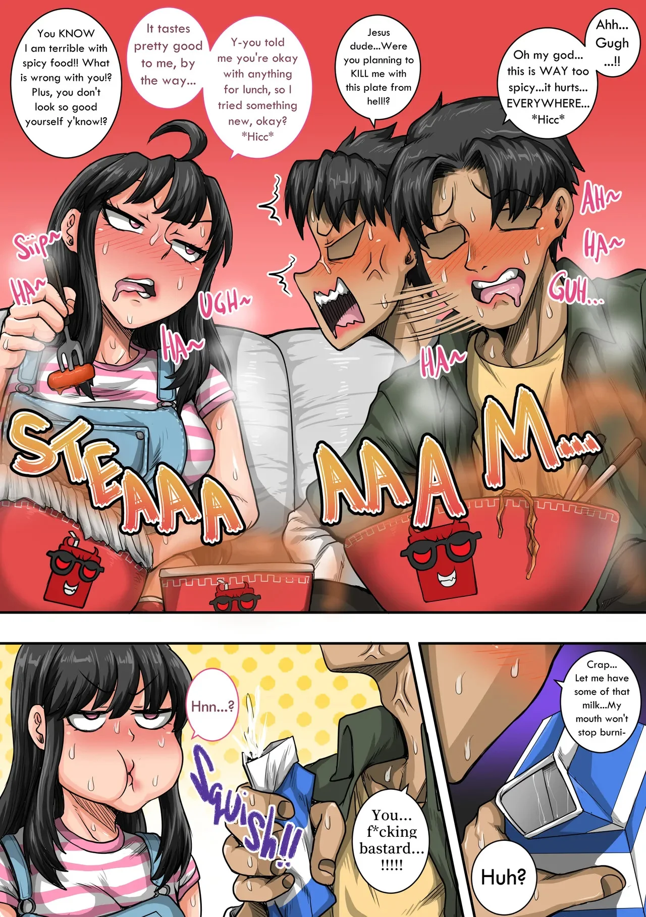 Portada del cómic Mukatsuku Imouto wa Chanto Shikaranakucha, edición recopilatoria de los capítulos 1 al 36. - Página 110