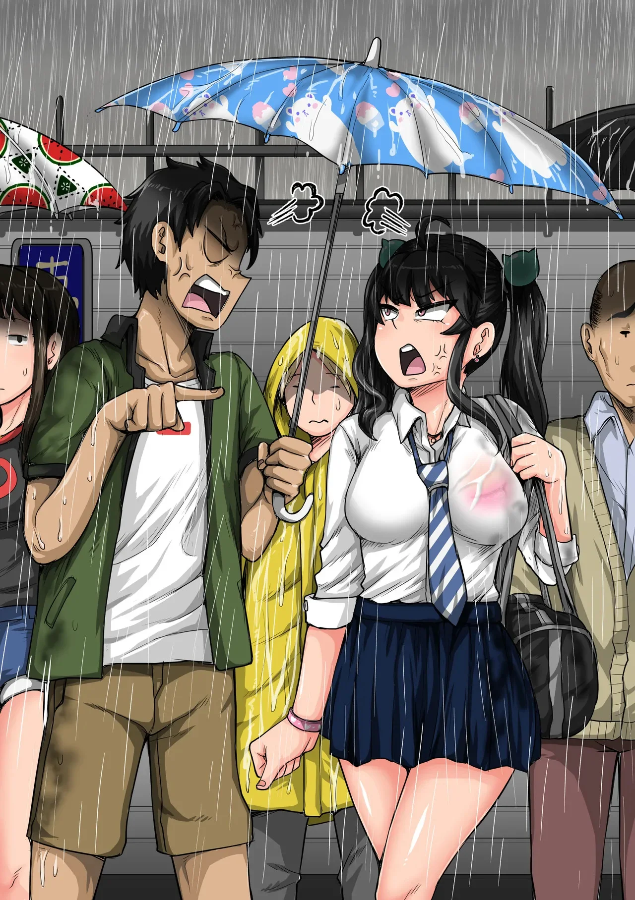 Portada del cómic Mukatsuku Imouto wa Chanto Shikaranakucha, edición recopilatoria de los capítulos 1 al 36. - Página 48