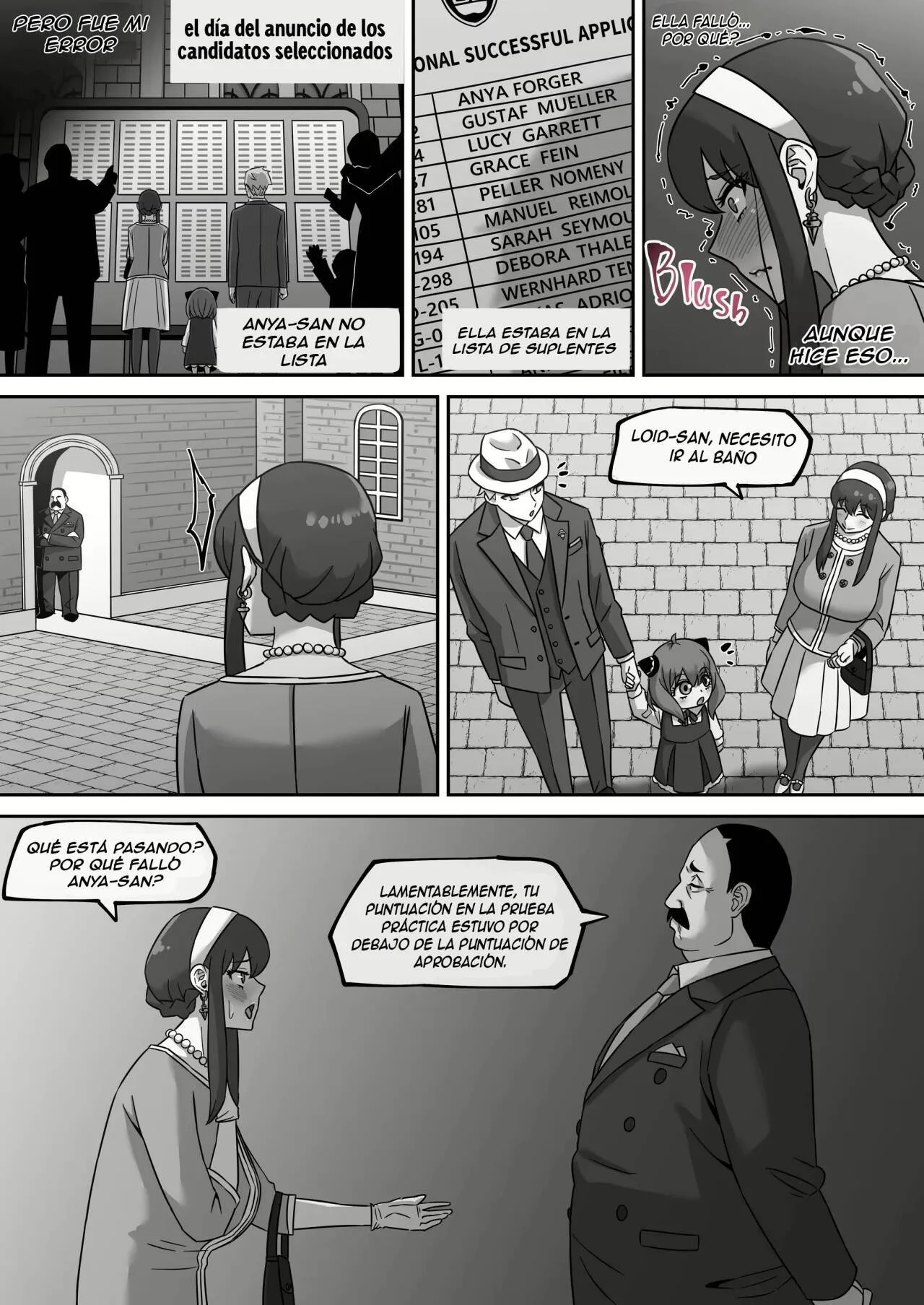 Portada del cómic Gibo no Hisoka na Kojin Mendan Yor Forger, con la entrevista personal secreta de Yor. - Página 24