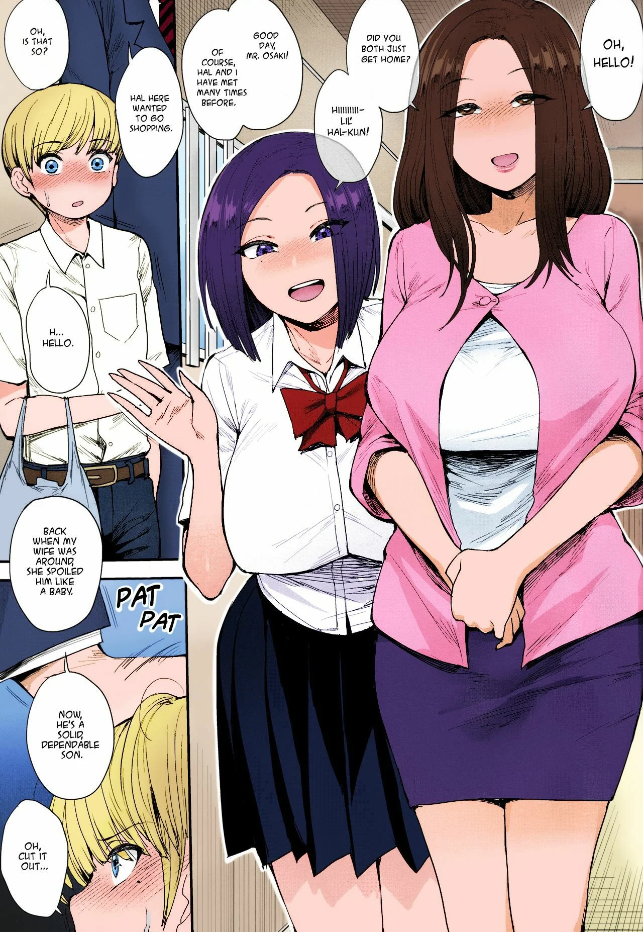 Portada a color de Succubus no Rinjin, manga original con dominación femenina, orgía, incesto y rayos X. - Página 29
