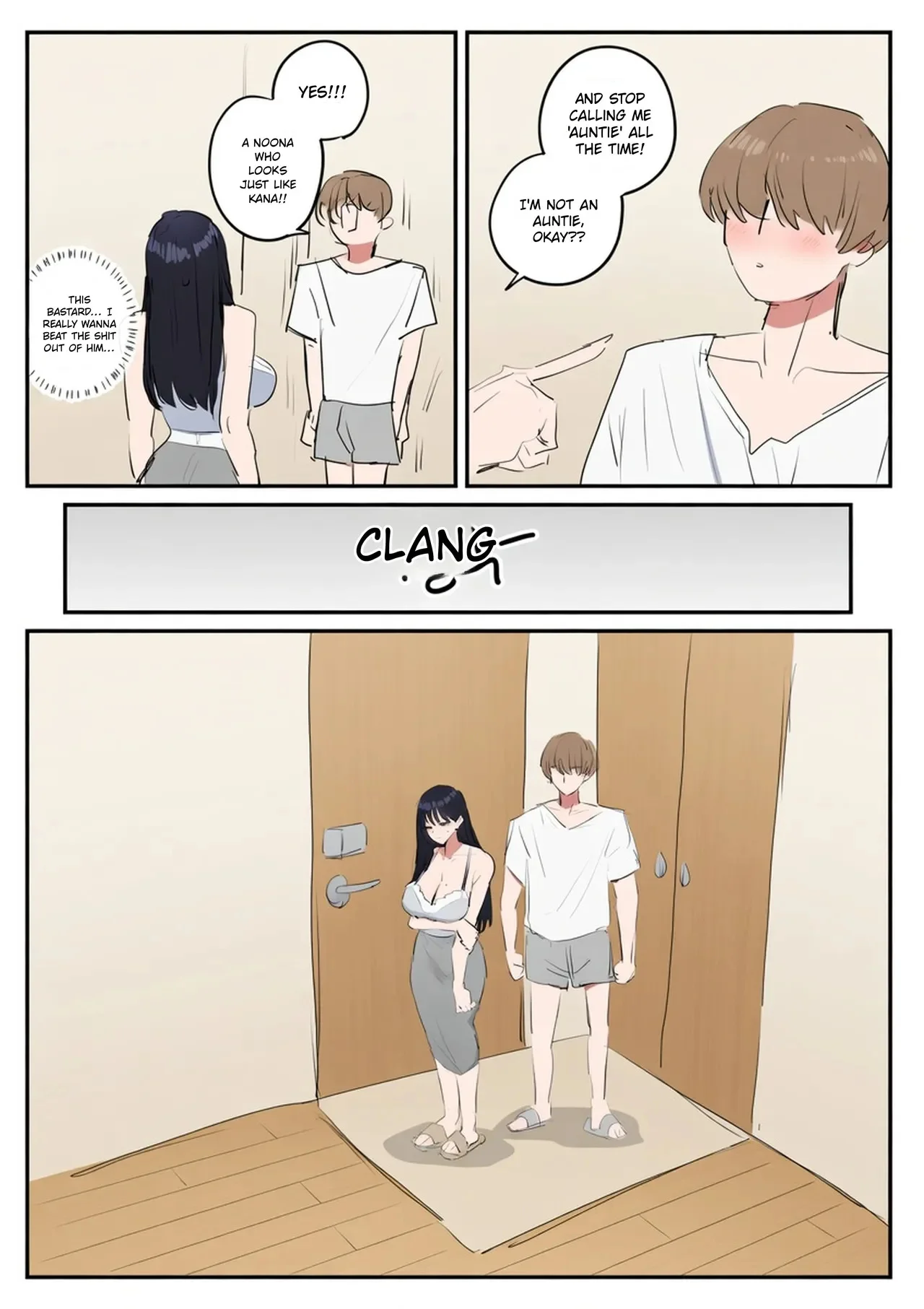 Portada de manga con mujer tetona y milf, escena de lactancia y chantaje, rayos x. - Página 68