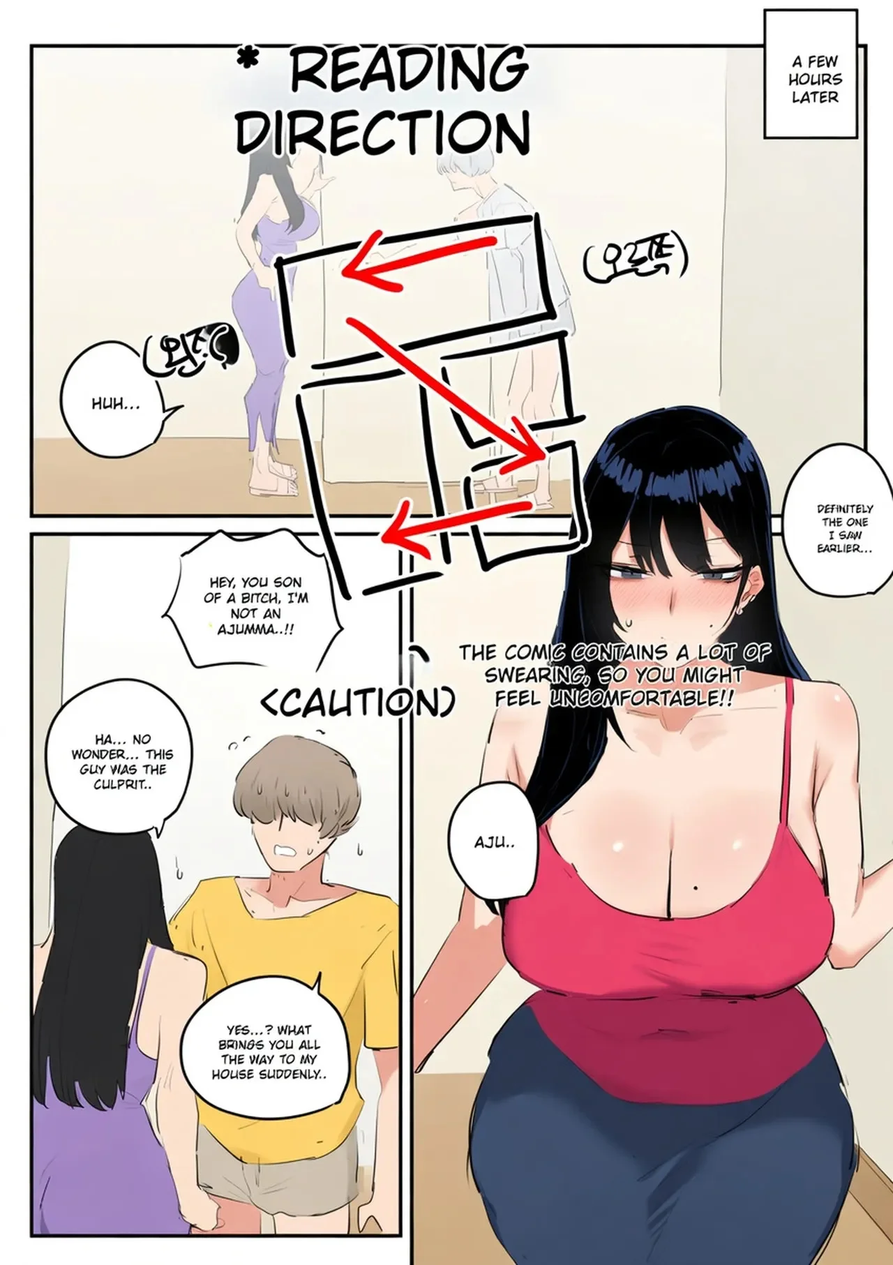 Portada de manga con mujer tetona y milf, escena de lactancia y chantaje, rayos x. - Página 90