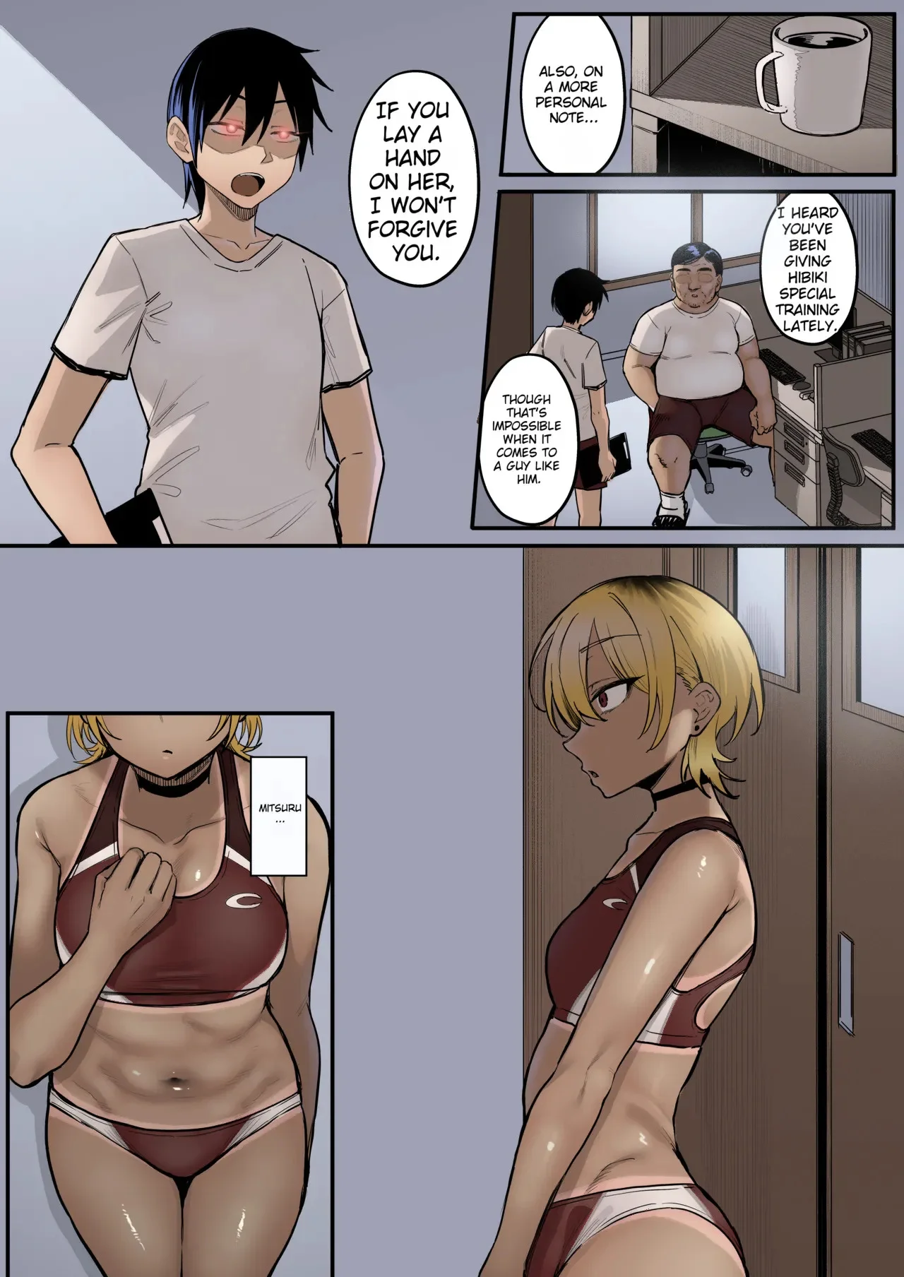 Portada del cómic The Secret Activity of My Boyish Childhood Friend from the Track Team. - Página 29
