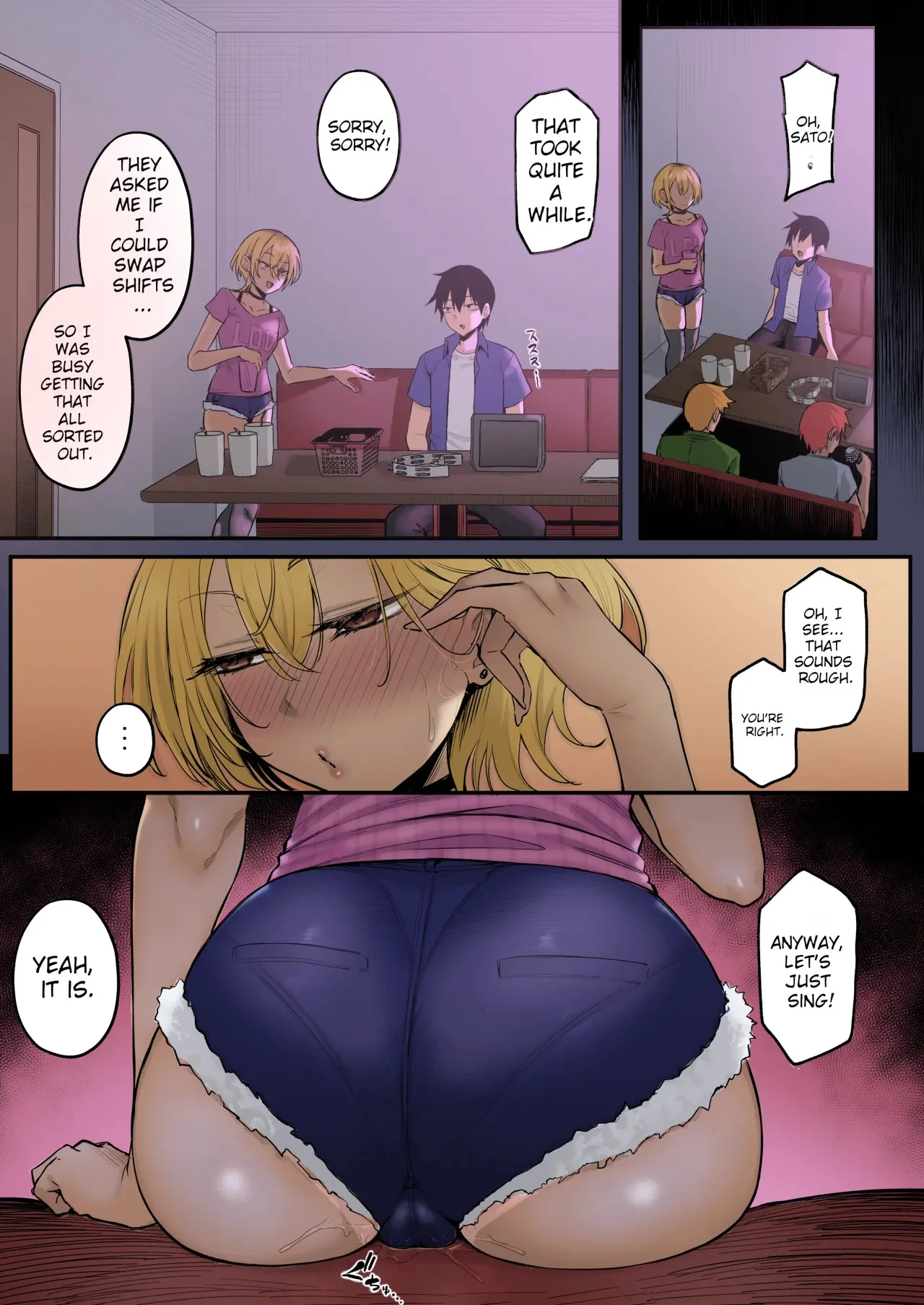Portada del cómic The Secret Activity of My Boyish Childhood Friend from the Track Team. - Página 33