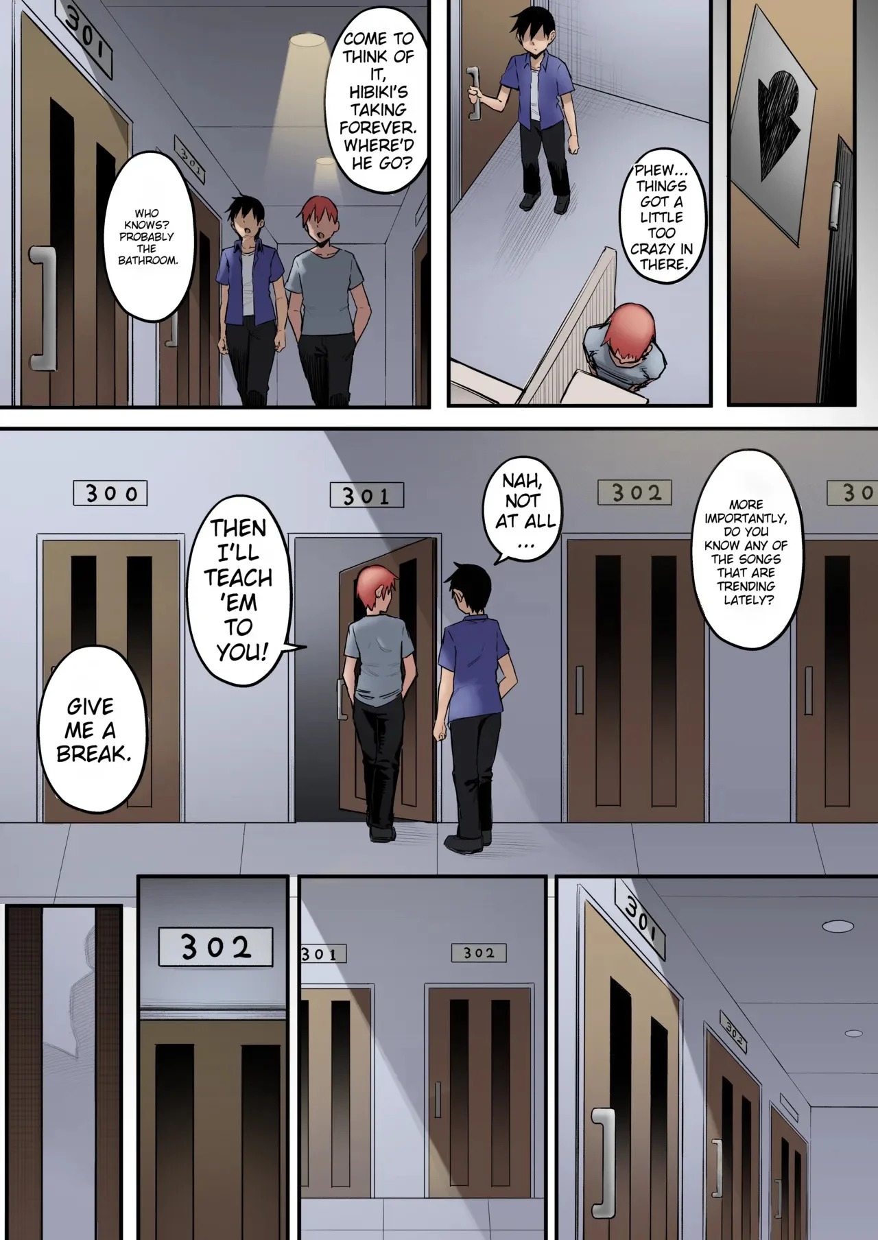 Portada del cómic The Secret Activity of My Boyish Childhood Friend from the Track Team. - Página 43